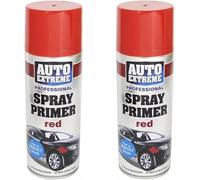 GSV Essentials Red Gloss Spray Paint 400 ML, Eye-Catching Red Hue With Sleek, Glossy Finish, Aerosol Form, Quick-Drying, Multipurpose Features, (2PCS)