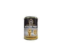 GSV Essentials Shimmering Gold Metallic Paint, Easy To Use, Quick Drying Formula, Ideal For DIY Projects, Home Décor, Metal, Plastic, Wood, Interior & Exterior Use, 300ml, (1 Pcs)