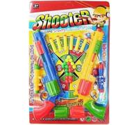 GSV Essentials Shooting Game Toy, Soft Dart Toy G-u-n, Durable Construction, Vibrant Colour, Portable And Lightweight, Promotes Sensory Motor Skills