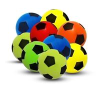 GSV Essentials Soft Foam Sponge Ball, Hand-Eye Coordination, Portable And Lightweight, Durable And Squeezable, Indoors Or Outdoors Fun, Imaginative Play, Random Colours, (9 Pcs)