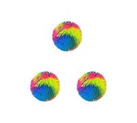 GSV Essentials Squeezes Balls, Stress-Relief Toy, Compact & Portable, Encouraging Creativity, Imaginative Play, Hand-Eye Coordination, Perfect for Classroom, Travel, Stretching, Fidgeting, (3 Pcs)