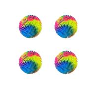 GSV Essentials Squeezes Balls, Stress-Relief Toy, Compact & Portable, Encouraging Creativity, Imaginative Play, Hand-Eye Coordination, Perfect for Classroom, Travel, Stretching, Fidgeting, (4 Pcs)