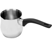GSV Essentials Stainless Steel Coffee Maker Warmer, Long Handle, Coffee Pot, Heat Resistant, Wide Mouth, Easy To Clean, Easy To Hand, Lightweight, Multipurpose Use (9CM)