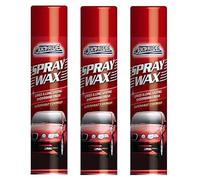 GSV Essentials Superfast Spray Wax for Cars & Bikes, Instant High Gloss Shine, Carnauba-Enriched Formula, Non-Greasy & Streak-Free Finish, Quick Spray & Buff Application, (3 Pcs)