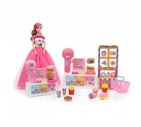 GSV Essentials Supermarket Play House Set with Doll, Cash Register & Food Accessories, Pretend Shopping Toy Set for Kids, Groceries & Money, Interactive Gift for Girls & Boys