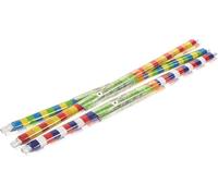 GSV Essentials The Buzz Strip Blinds For Doors, Door Curtain Blinds, Protection From Flying Insects, Multicolour, Traditional Walk-Through Plastic Strips For Insect Control 90 x 200 cm (1PCS)