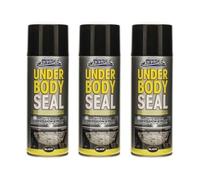 GSV Essentials Under Body Seal Black Aerosol Spray Paint, Aerosol Form, Long-Term Protection, Automotive And Industrial Applications, (3PCS)