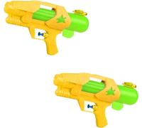 GSV Essentials Water G-u-n Toy, Durable Construction, Easy Grip, Imagination Skills, Lightweight And Portable, Toy Ideal for Outdoor Play, Yellow(Pack of 2) (2pcs)