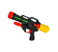 GSV Essentials Water Pistol Pump Toy Gun, Summer Beach Water Gun, Sturdy and Durable, Easy to Use, Outdoor Games, Fun for Kids, Black, (Pack of 1)