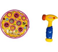 GSV Essentials Whack-A-Mole Toy, Light and Sound, Easy to Grip, Interactive, Arcade Style, Multisensory, Encourages Physical Play, Ages Kid, Includes Hammer/Mallet