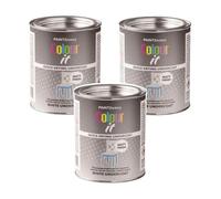 GSV Essentials White Matt Undercoat Paint, Quick-Drying Basecoat Tin Paint Ideal for Furniture, Doors, Walls, Cabinets & Fences 300ml (3 Pcs)