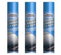 GSV Essentials Window & Mirror Cleaner Spray, Streak-Free Non-Smear Glass Cleaner for Cars, Mirrors & Windows, Professional Crystal-Clear Shine, 300ml (3, Pcs, 300ml)