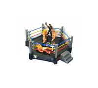 GSV Essentials WWE Action Figures, Imaginative Play, Durable Construction, Long-Lasting, Hand-Eye Coordination, Fighting Ring, Trash Cans, Ladders, Develop Fine Motor Skills