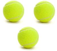 GSV Essentials Yellow Tennis Balls, Sport Play Tennis Cricket Toy Ball, Versatile And Durable, Portable and Lightweight, Ideal For Training, (3PCS)