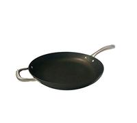 GSW Robusta 716482 Frying Pan 32 cm with Counter Handle Cast Iron Rustproof Stainless Steel Black