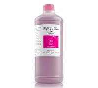 GSwReJ 1000ML Waterproof Pigment Ink For Wide Format Inkjet Printers Compatible With Various Models Available In 11 Colors(Light Magenta)