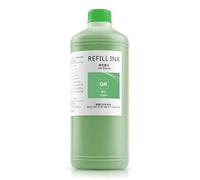 GSwReJ 1000ML Waterproof Pigment Ink For Wide Format Inkjet Printers Compatible With Various Models Available In 11 Colors(Green)