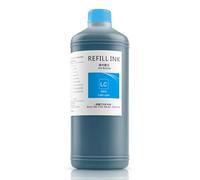GSwReJ 1000ML Waterproof Pigment Ink For Wide Format Inkjet Printers Compatible With Various Models Available In 11 Colors(Light Cyan)