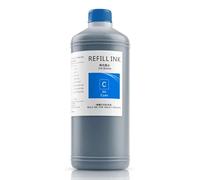 GSwReJ 1000ML Waterproof Pigment Ink For Wide Format Inkjet Printers Compatible With Various Models Available In 11 Colors(Cyan)