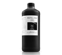 GSwReJ 1000ML Waterproof Pigment Ink For Wide Format Inkjet Printers Compatible With Various Models Available In 11 Colors(Photo Black)