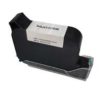 GSwReJ 12.7mm Handheld Inkjet Printer Ink Cartridge For TIJ Compatible Fast Drying Waterproof Solvent Black Ink DCODE 1704K(1PC)