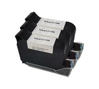 GSwReJ 12.7mm Handheld Inkjet Printer Ink Cartridge For TIJ Compatible Fast Drying Waterproof Solvent Black Ink DCODE 1704K(3PCS)