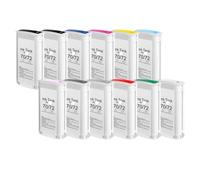 GSwReJ 12 Color Set Compatible Ink Cartridges For 70 With Pigment Ink For Use In Z2100 Z3100 Z3200 Z5200 Z5400 Printers