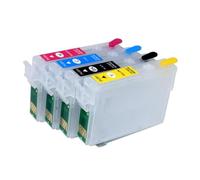 GSwReJ 128 T1281-T1284 Ink Cartridge Refill Replacement With ARC Chip Works With BX305FW BX305F Printer Compatible Office Machine