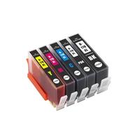 GSwReJ 178XL Ink Cartridge Compatible With 178 178 Works With D5463 5510 5511 5512 6520 6521 7510 7515 B109a B109n B110a C6380 Printers(1 Set (5 pcs))