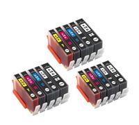 GSwReJ 178XL Ink Cartridge Compatible With 178 178 Works With D5463 5510 5511 5512 6520 6521 7510 7515 B109a B109n B110a C6380 Printers(3 Sets(15pcs))