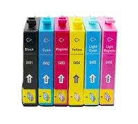 GSwReJ 18 Compatible Ink Cartridges Set For Various Printers R210 R230 R310 R350 RX510 RX630 RX650 T0491 T0496