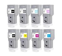 GSwReJ 1Set 6/8/12Color PFI206 PFI 206 PFI-206 Compatible Ink Cartridge Works With IPF6400 IPF6450 IPF6400S IPF6450S IPF6400SE Printers(PFI-206-8Color)
