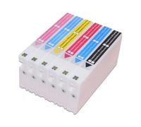 GSwReJ 200ml 6Color Prefilled Compatible Ink Cartridge For Fuji DX100 Printer Works With T7811 T7816 Models Dye Ink Refill