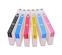 GSwReJ 200ml Compatible Ink Cartridge For Fuji DX100 Printer T7811-T7816 With Dye Ink(LM)