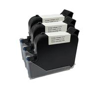 GSwReJ 25.4mm TIJ Handheld Inkjet Printer Ink Cartridge Fast Drying Water-resistant Solvent Black Ink For DCODE 1309S Compatible Use(3PCS)