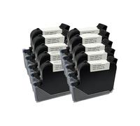 GSwReJ 25.4mm TIJ Handheld Inkjet Printer Ink Cartridge Fast Drying Water-resistant Solvent Black Ink For DCODE 1309S Compatible Use(10PCS)
