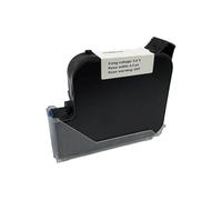 GSwReJ 25.4mm TIJ Handheld Inkjet Printer Ink Cartridge Fast Drying Water-resistant Solvent Black Ink For DCODE 1309S Compatible Use(1PC)