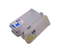 GSwReJ 280ml Refillable Ink Cartridge Compatible With 728 Printer With Chip Works With T730 And T830 Printers