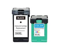 GSwReJ 2PK Compatible Ink Cartridges 350XL For Use With Photosmart C4480 C4280 C4580 C5280 Officejet J5780 J5730 J5785 J5790