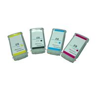 GSwReJ 3 Sets Refillable Ink Cartridge With Chip Compatible For Replacement 82 10 Ink Cartridges Works With Printers