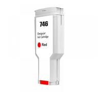 GSwReJ 300ML Compatible Inkjet Cartridge For Color Printing Compatible With 747 747XL P2V84A P2V85A P2V86A P2V87A For DesignJet Z6 Z9 Printers(746-CR)