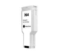 GSwReJ 300ML Ink Cartridge Compatible With Designjet T3500 C1Q17A C1Q16A C1Q13A C1Q14A C1Q15A C1Q138A Pigment Ink(764-300ml-MBK)