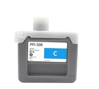 GSwReJ 330ML Compatible Inkjet Cartridge PFI306 For IPF8400S IPF9400S IPF8400 IPF9400 IPF8300 Printers(PFI-306-1 C)