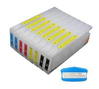 GSwReJ 350ml Refillable Ink Cartridges With Chip And Reset Tool For Compatible Use With Pro 7400 9400 7450 9450