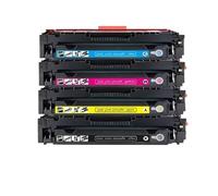 GSwReJ 4 Compatible Toner Cartridges For 202A CF500A 501A CF502 CF503A For Pro M254nw M254dw MFP M281fdw M281fdn M280nw 4 Color Set