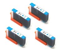 GSwReJ 4 Pack Compatible Ink Cartridge 920 920XL For Officejet 6000 6500 6500A 7000 7500 7500A Printers With Chip 4 Color(4PCS-CYAN)