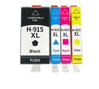 GSwReJ 4 Pack Compatible Ink Cartridges For 915 915XL 919XL For Use With OfficeJet Pro 8015 8025 8020 8010 8020 8018 8022 8028 Printers