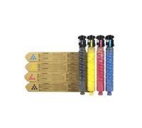 GSwReJ 4 Pack MPC300 Toner Cartridge Compatible With Aficio MPC300 MPC400 MPC401 Copier CMYK