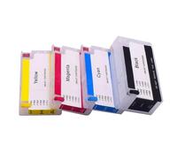 GSwReJ 4 Pack Refillable Ink Cartridges With Auto Reset ARC Chip Compatible With Designjet T120 T520 Inkjet Printers