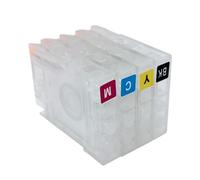 GSwReJ 4PC Compatible Ciss Ink Cartridge Set For Designjet Plotters T120 T520 T125 T130 T525 T530 No Chip